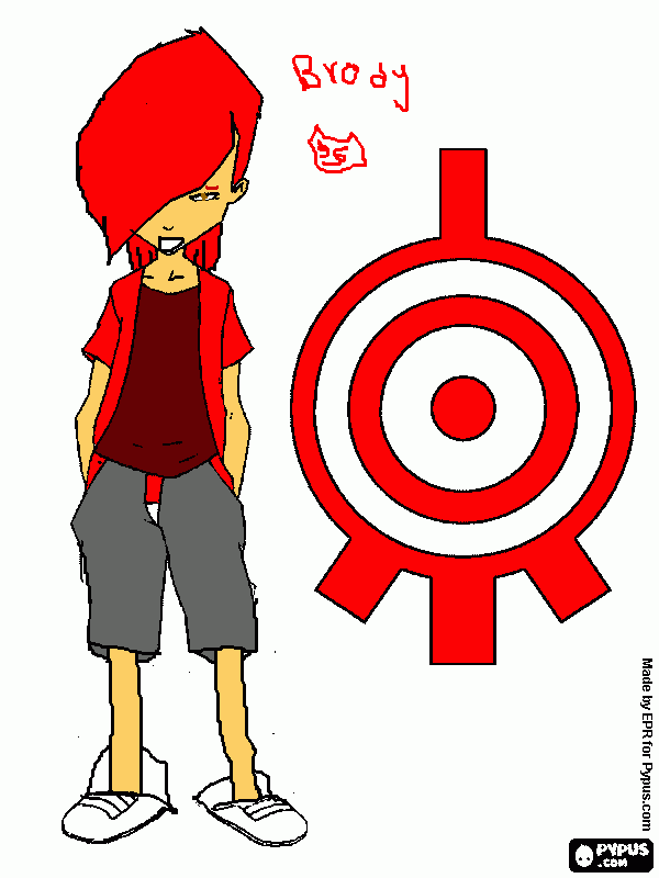 Brody Streaker coloring page