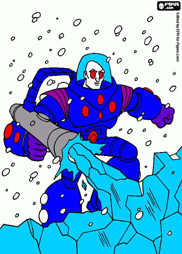 Brrr.... coloring page