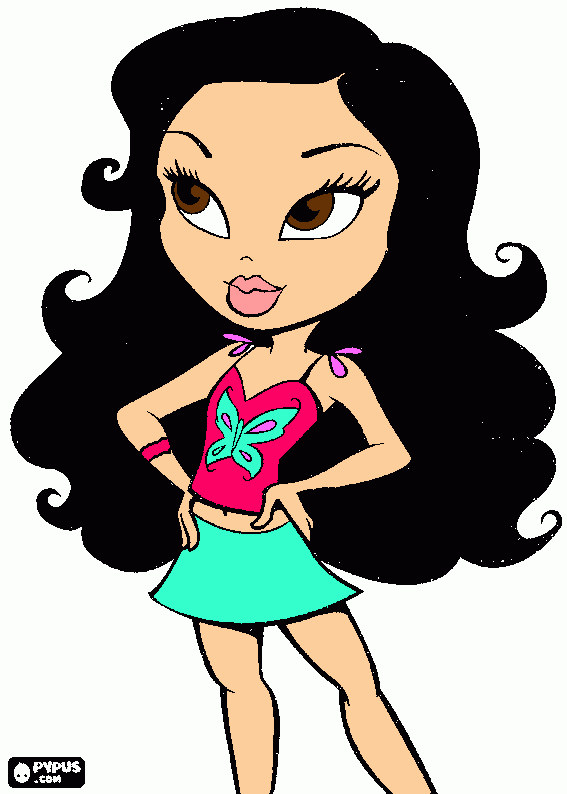 Butterfly Me coloring page