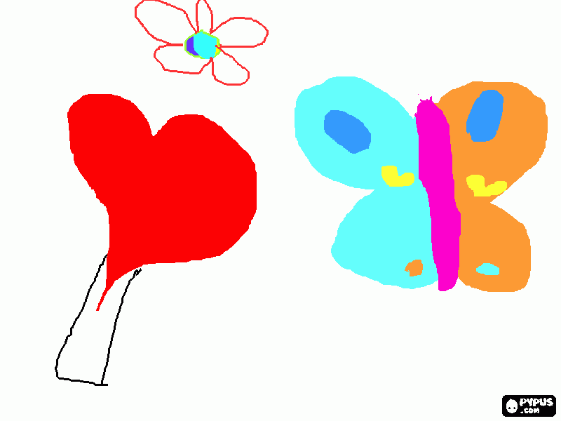 Cadence's drawing coloring page