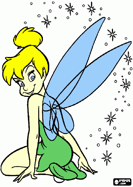 campanita coloring page
