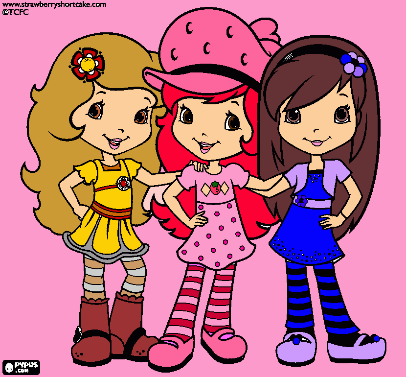 Capsunica  coloring page