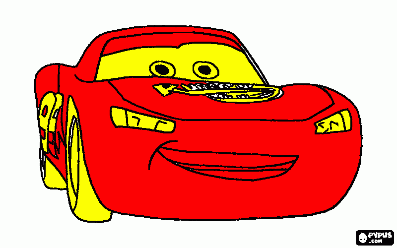 cars coloring page