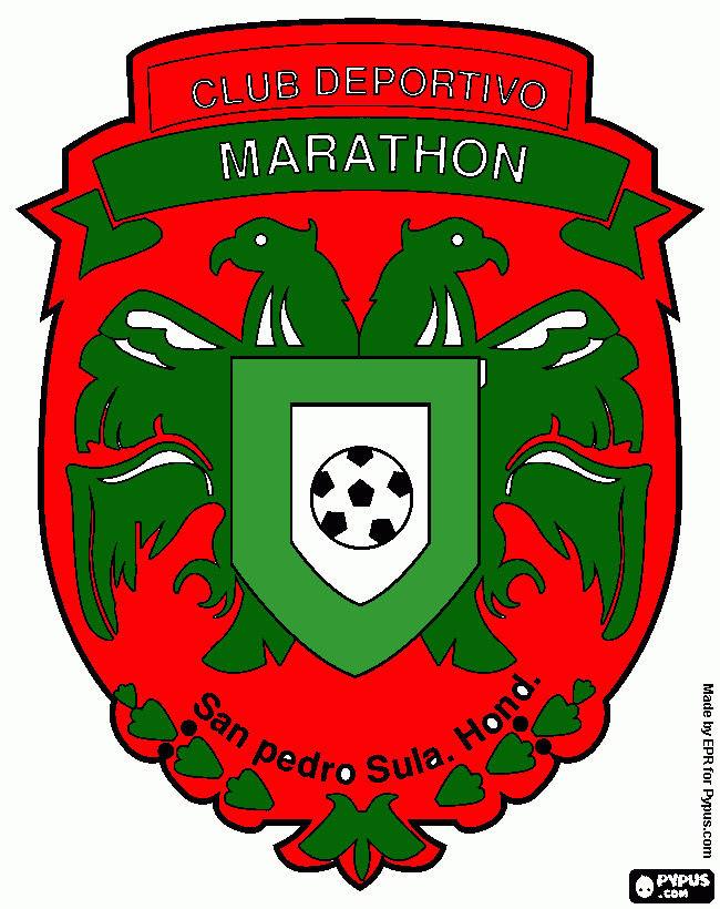 CD marathon coloring page