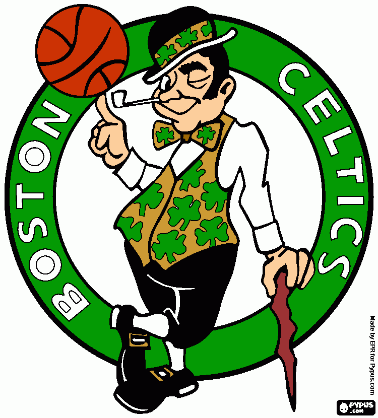 celtics coloring page