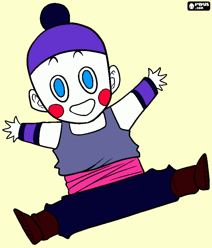 chaouzo coloring page