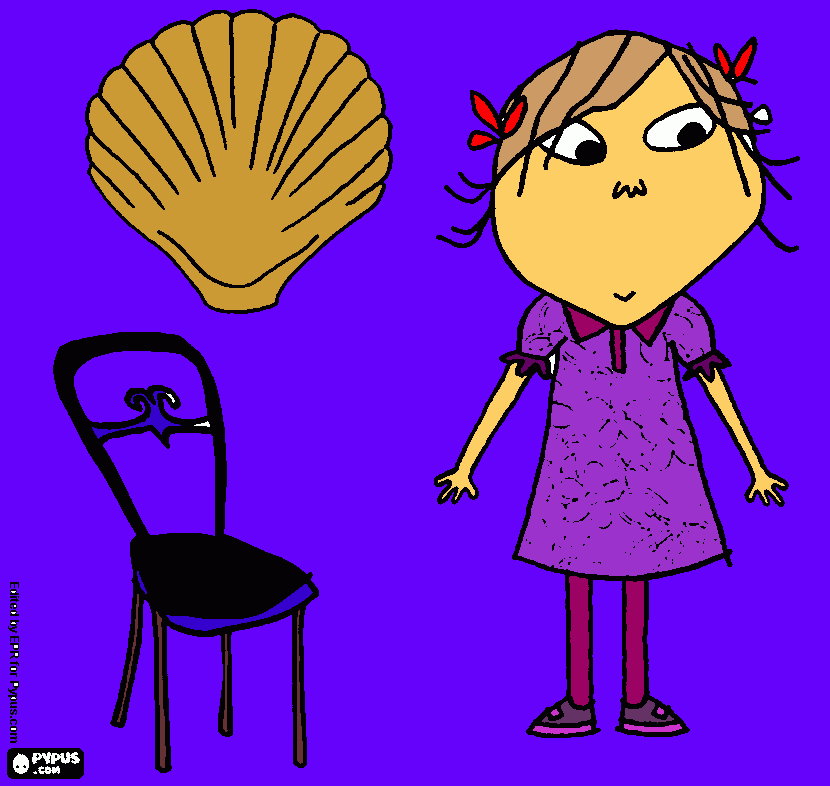 Charlie&Lola coloring page