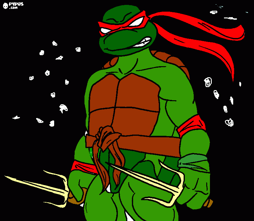 charlie's painting coloring page