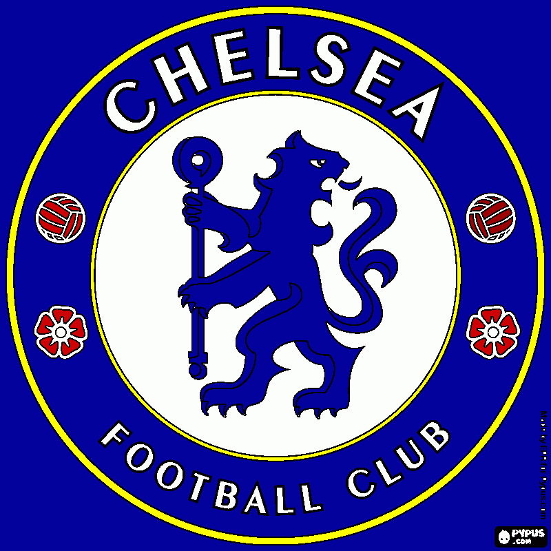 Chelsea F.C coloring page