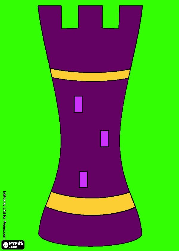 chess coloring page