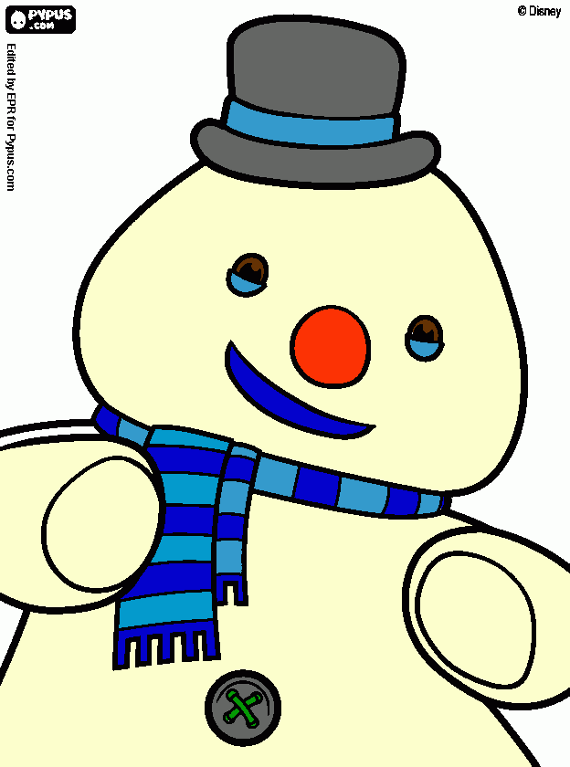 Chilly coloring page