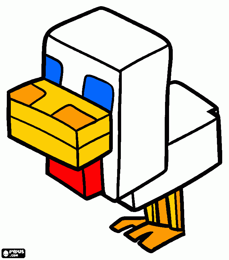 Chix coloring page