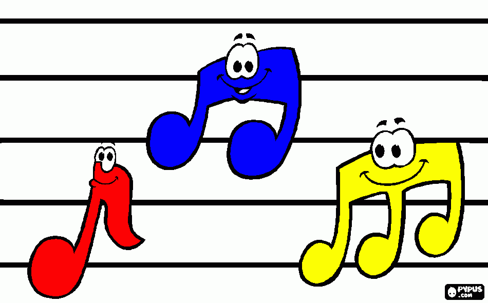choir coloring page