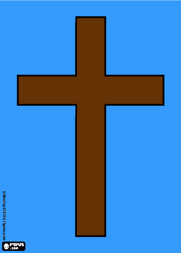 Christianity coloring page