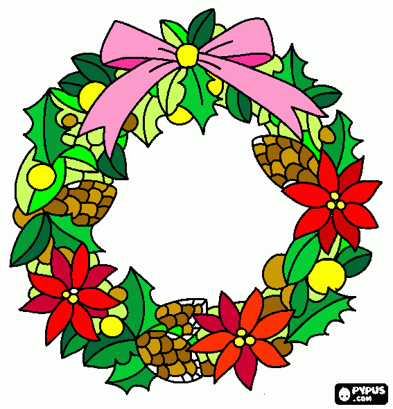 Christmas lin coloring page