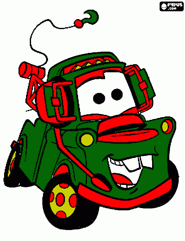 Christmas Mater coloring page