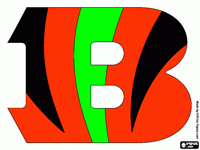 CINCINNATI BENGALS coloring page