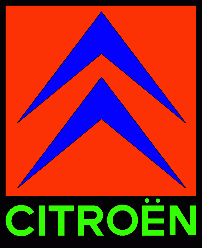 citroen logo coloring page