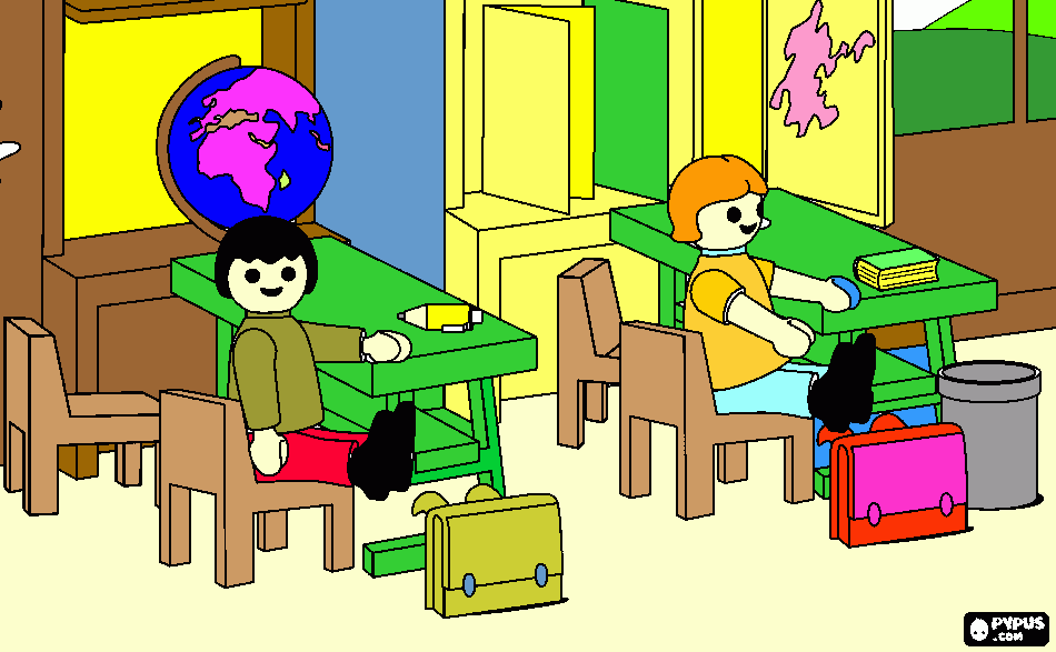 classroom coloring page