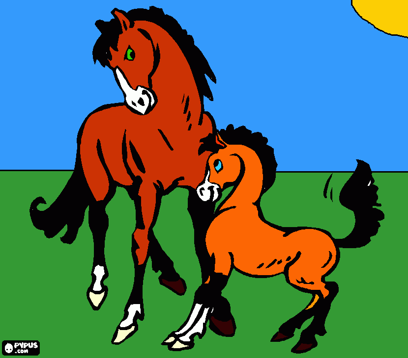 Commoners coloring page