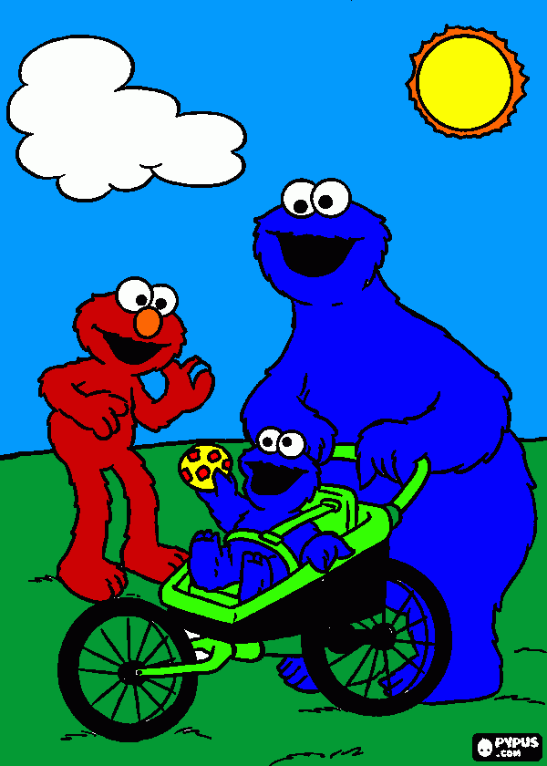 Cookies  coloring page