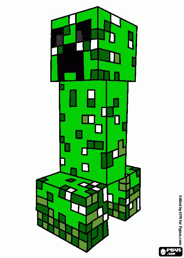 Creper coloring page