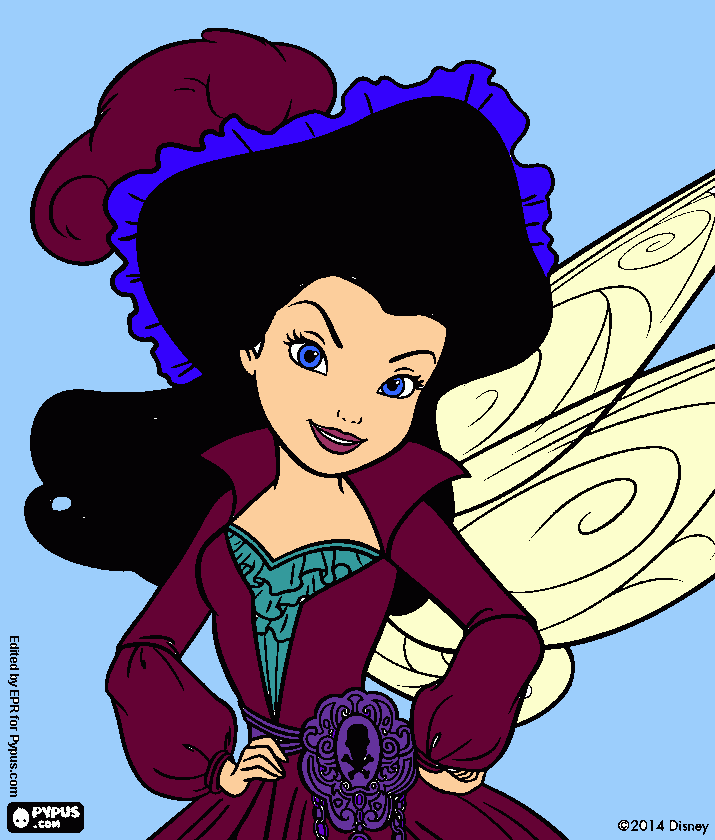 Csingilng barátnője Rosetta coloring page