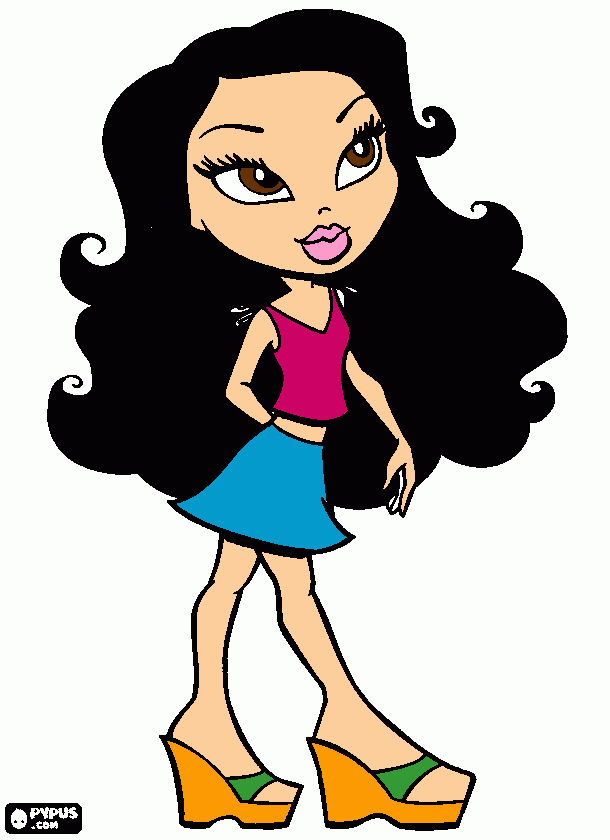 Cute Me coloring page