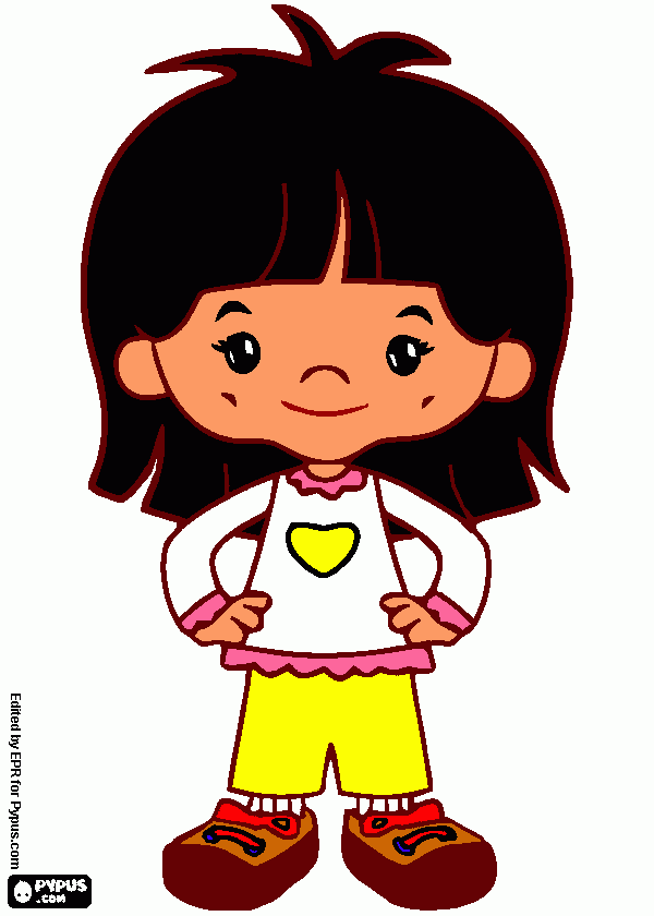 Danny 4 Year coloring page