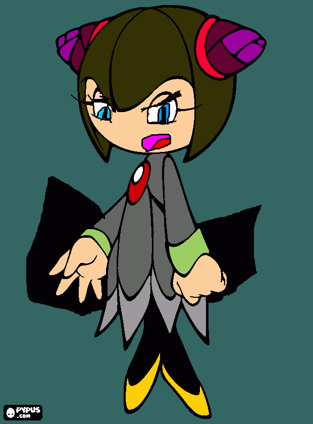 dark cosmo coloring page