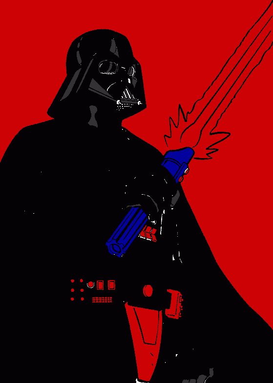 DARTH VADER coloring page
