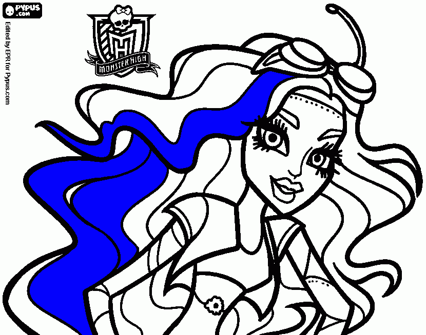 descr test coloring page