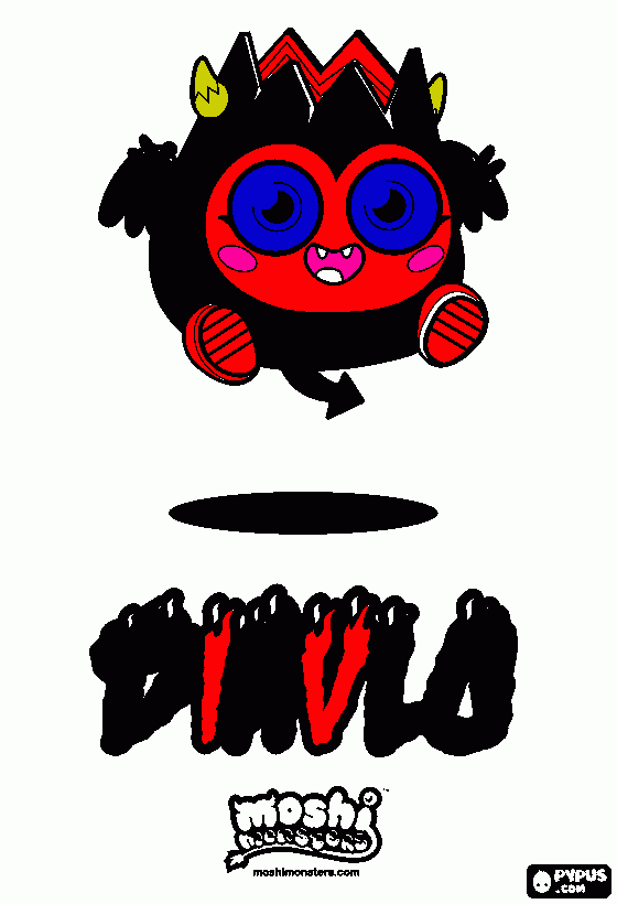 diavlo coloring page