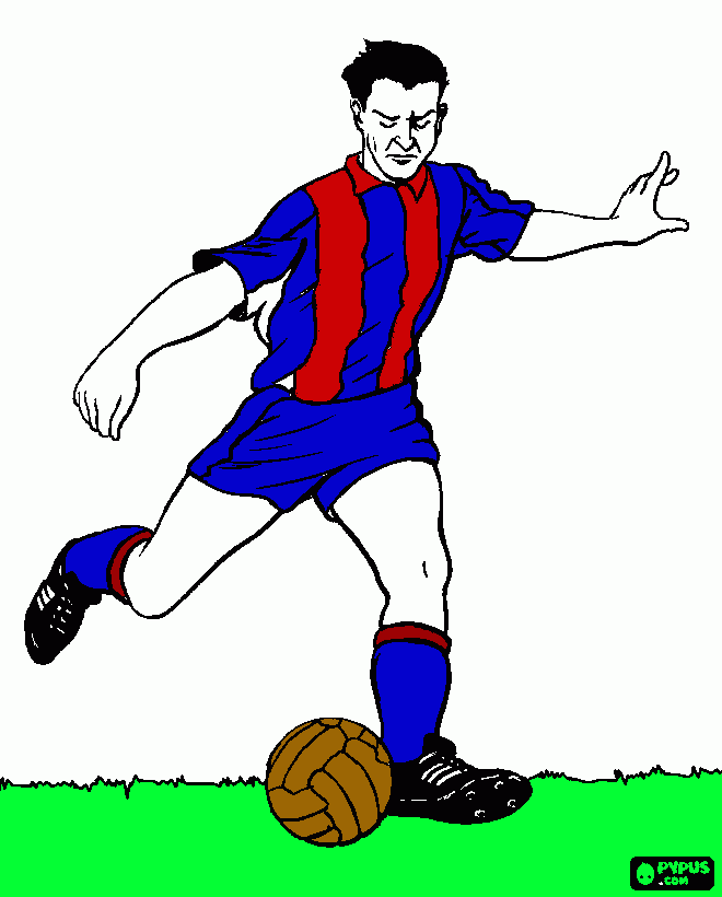 dibujo de la camiseta del barcelona coloring page