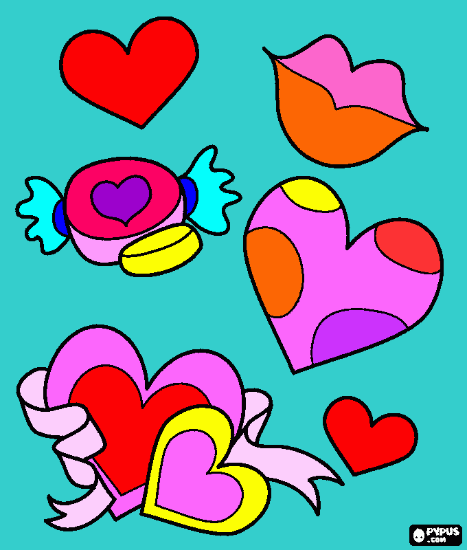 diferite desene coloring page
