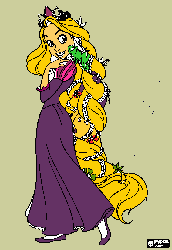 Diva's pic coloring page