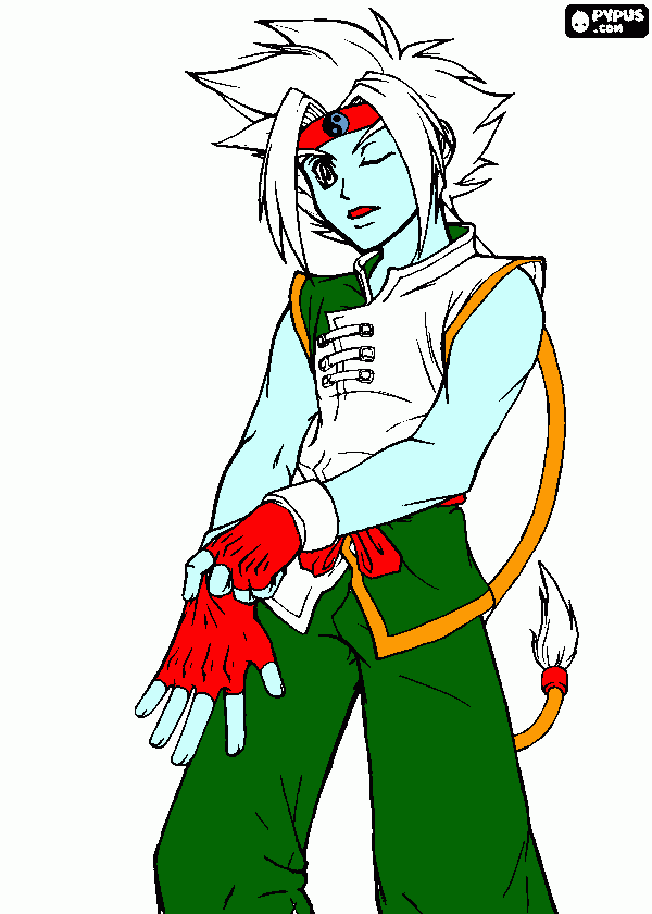 Dn'Rai coloring page