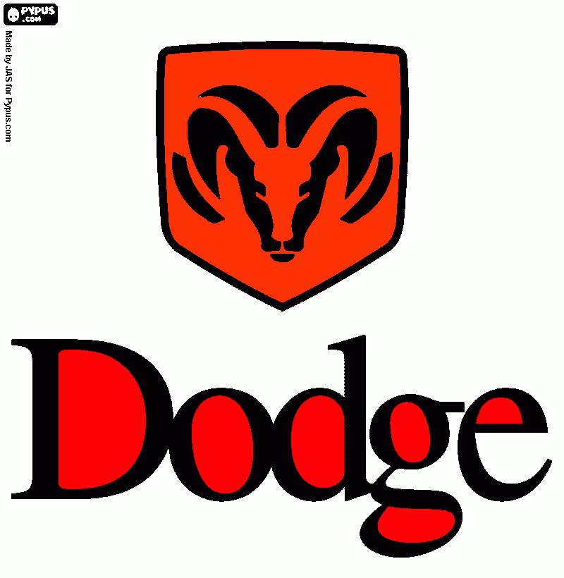 dodge ram coloring page