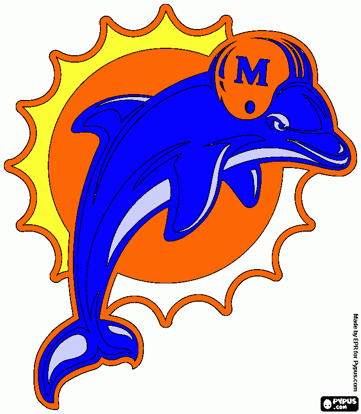 dolfine coloring page