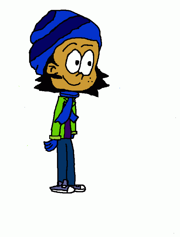 Donald Jordan winter outfit edit coloring page