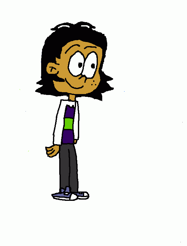 Donald Jordan without beanie (The Casagrandes & The Loud House OC) coloring page