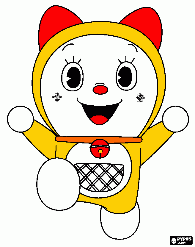 doramine coloring page