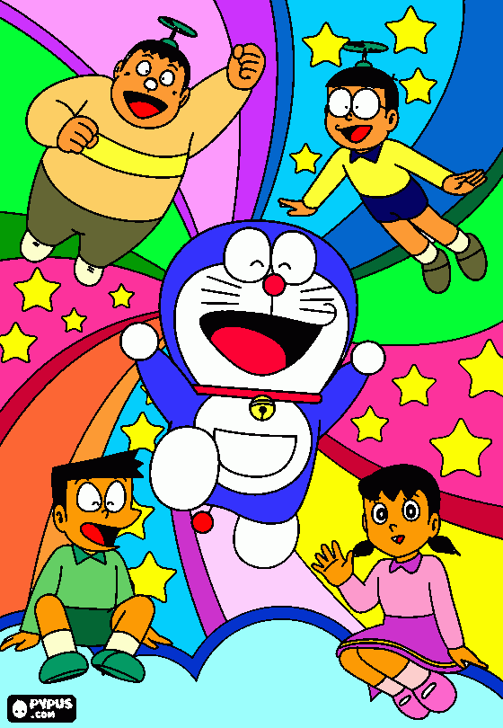 doreamin coloring page