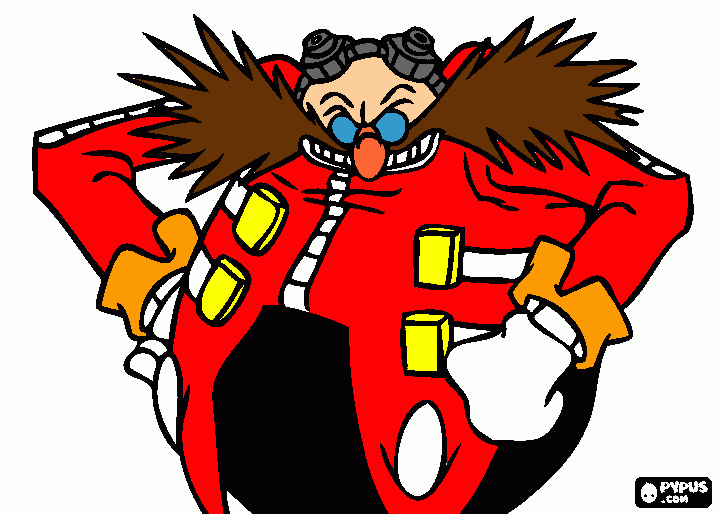 Dr. Egg-Man coloring page