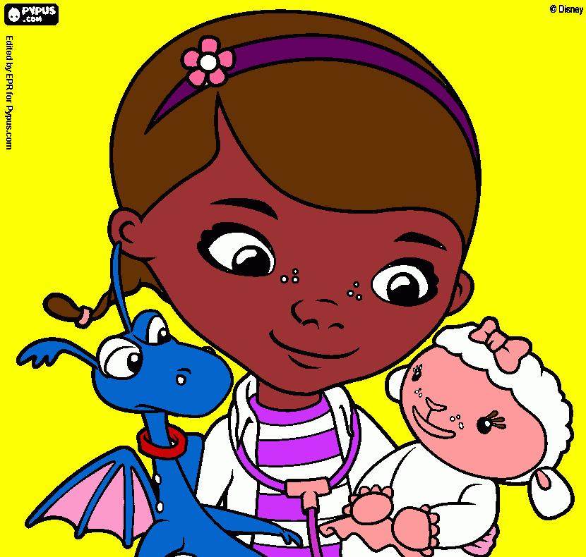 Dr pic coloring page