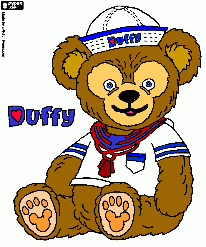 duffy coloring page