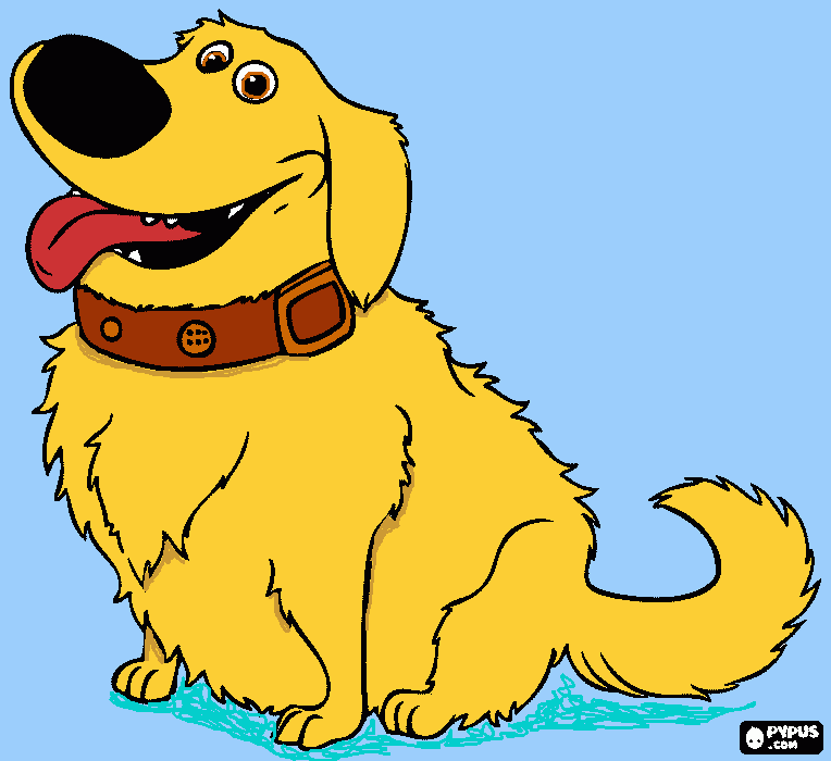 Dug from UP coloring page