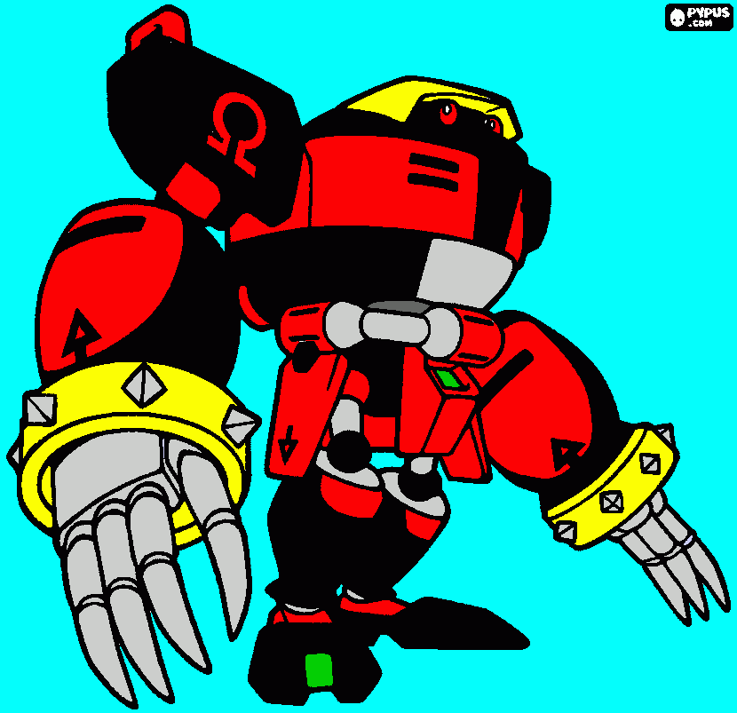 E-123 Omega coloring page