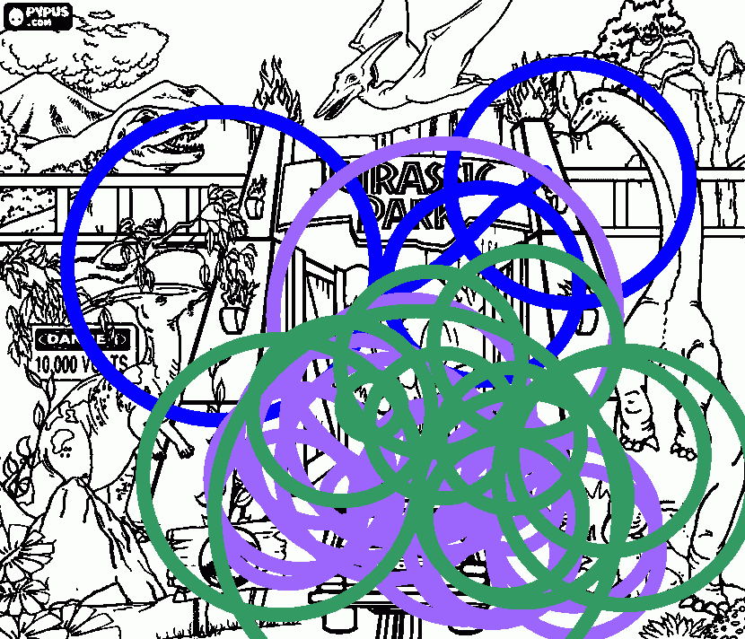 ean Made this coloring page