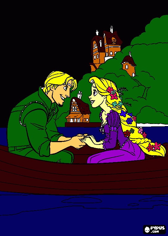 eclair and arthur night time coloring page